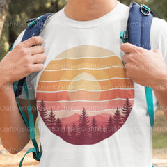 Retro Sunsets Clipart Bundle 1 - CraftNest - Digital Crafting and Art