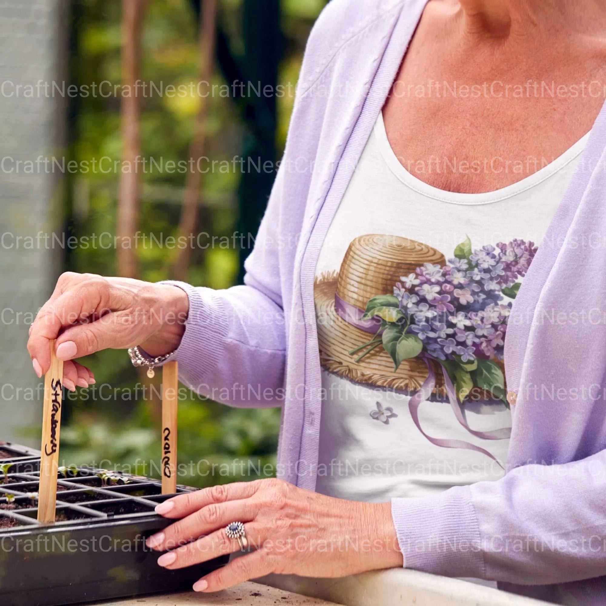 Lilacs Clipart Bundle - CraftNest - Digital Crafting and Art