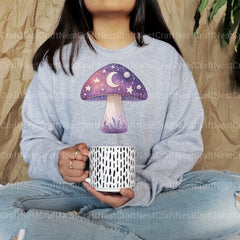 Mushrooms Celestial Clipart Bundle - CraftNest - Digital Crafting and Art