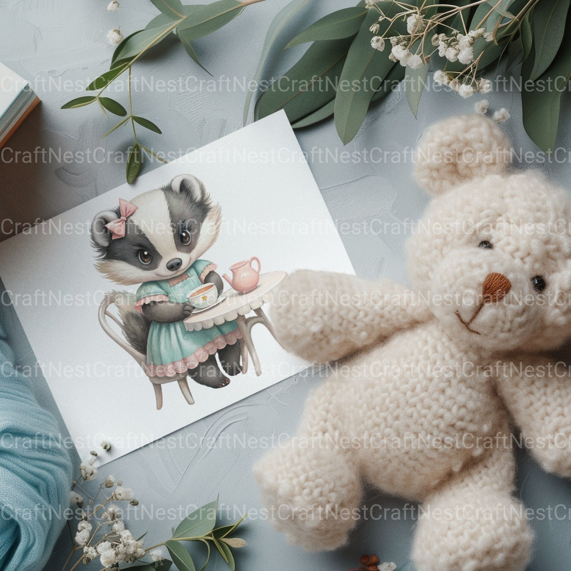 Coquette Animals Clipart Bundle - CraftNest - Digital Crafting and Art