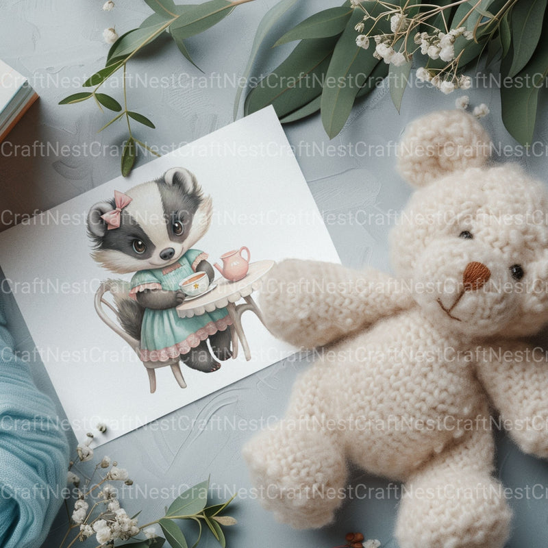 Coquette Animals Clipart Bundle - CraftNest - Digital Crafting and Art