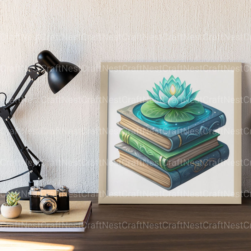 Books Magic Clipart Bundle - CraftNest - Digital Crafting and Art