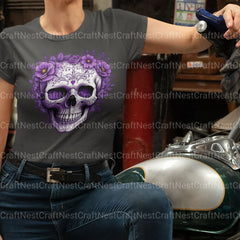 Skulls In Purple Clipart Bundle - CraftNest - Digital Crafting and Art