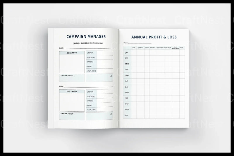 Business Finance Bookkeeping Guide - CraftNest - Digital Crafting and Art