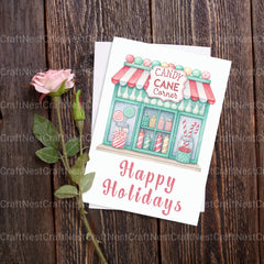 Village Shops Winter Clipart Bundle - CraftNest - Digital Crafting and Art