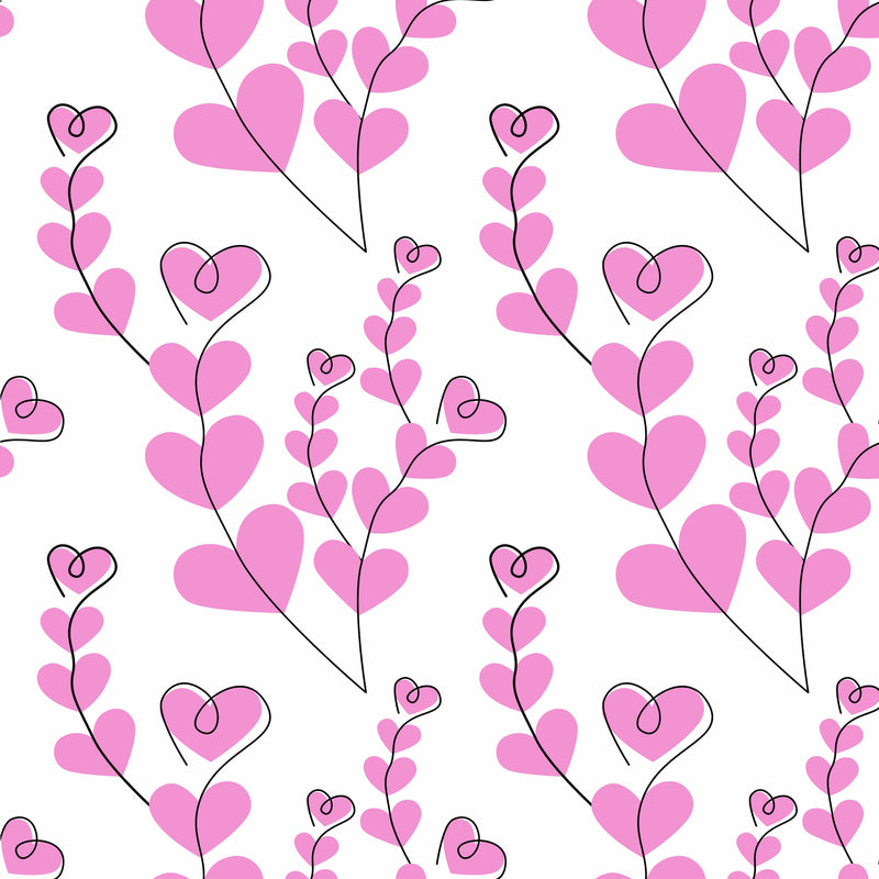 Valentines Seamless Digital Paper - CraftNest - Digital Crafting and Art