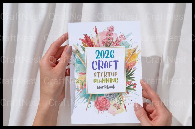 Craft Startup Planning Workbook for Entrepreneurs - CraftNest - Digital Crafting and Art