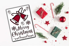Merry Christmas Card SVG Bundle 2 - CraftNest - Digital Crafting and Art