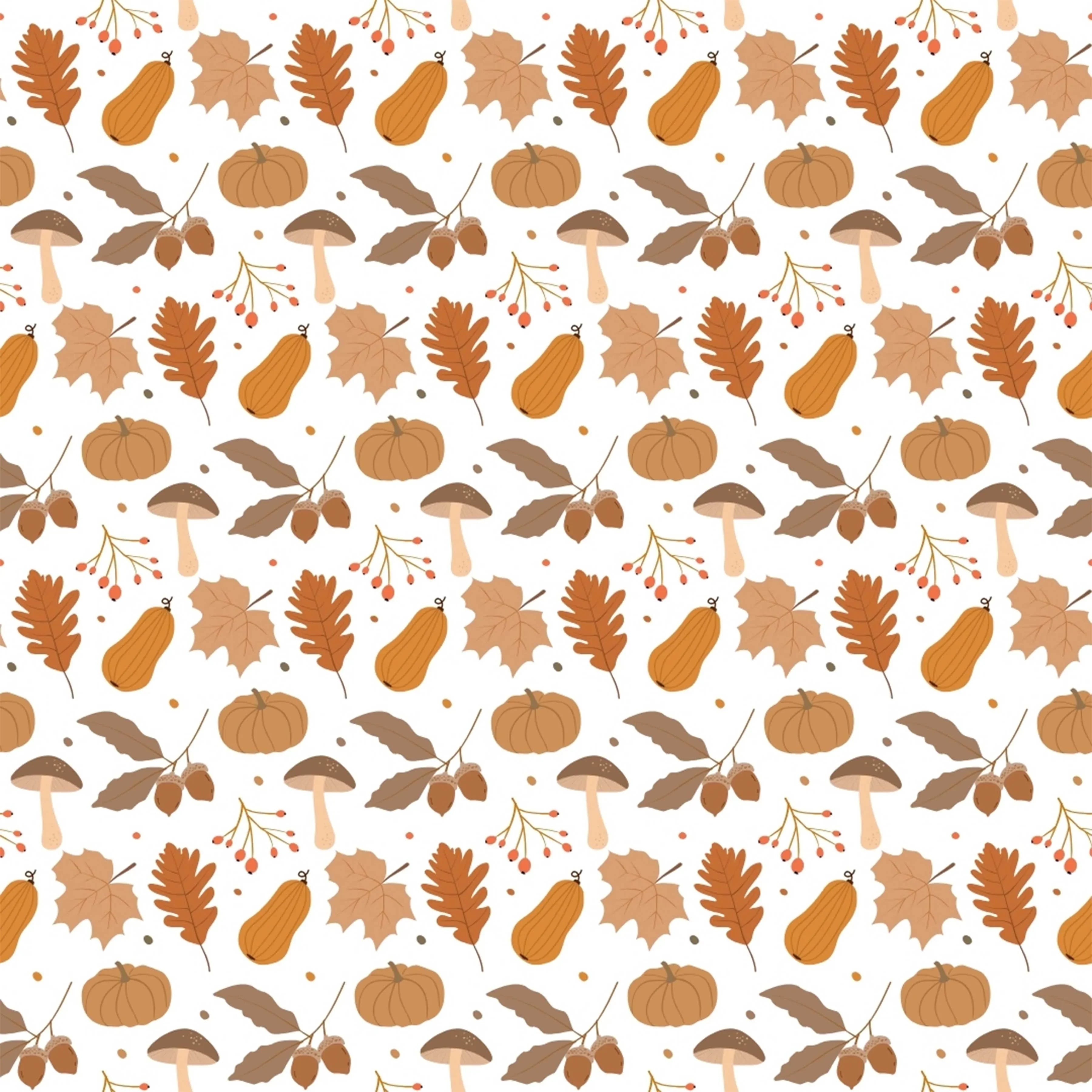 Thanksgiving Seamless Digital Paper 1 - CraftNest - Digital Crafting and Art
