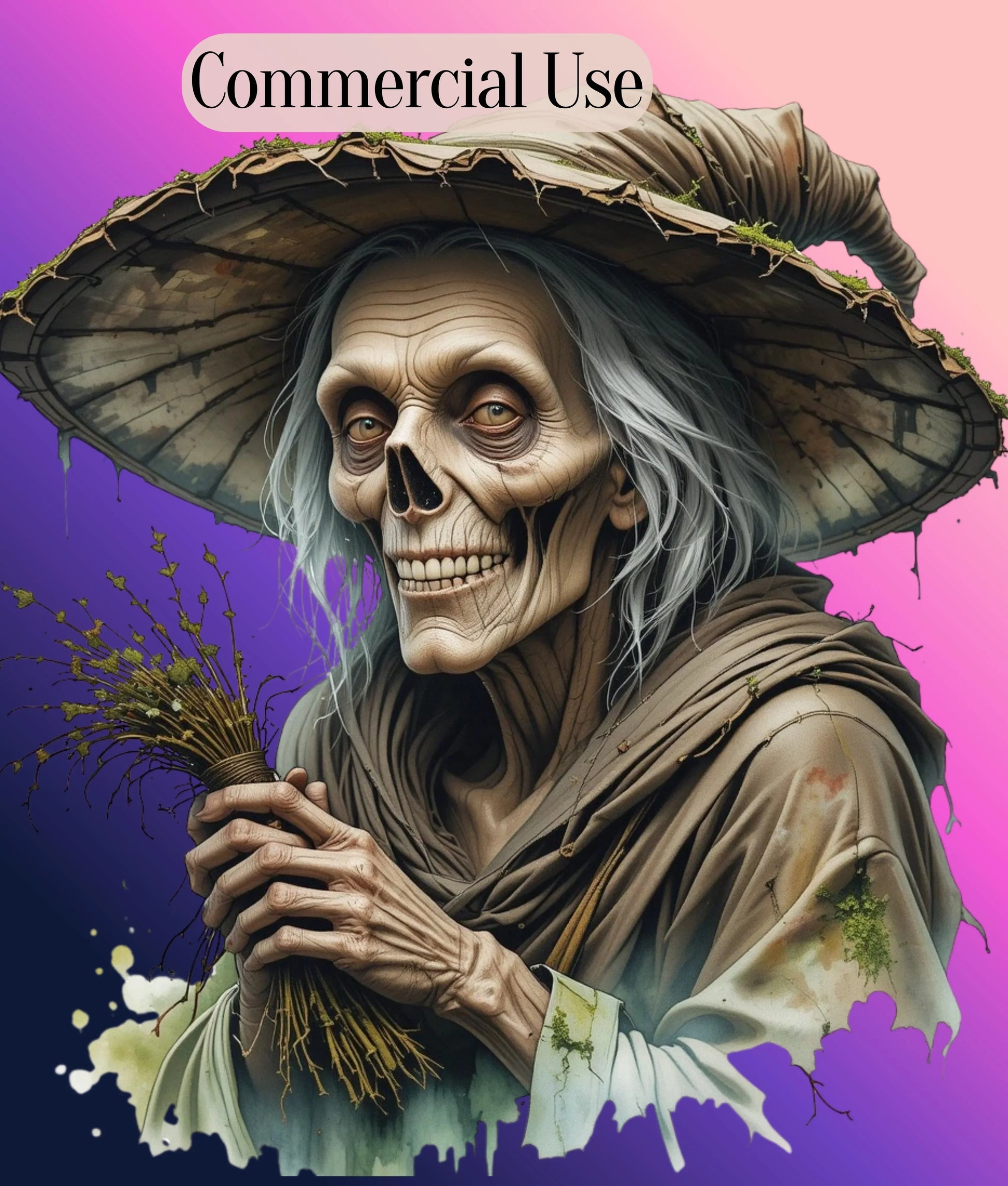 Old Hag Witch Clipart Bundle - CraftNest - Digital Crafting and Art