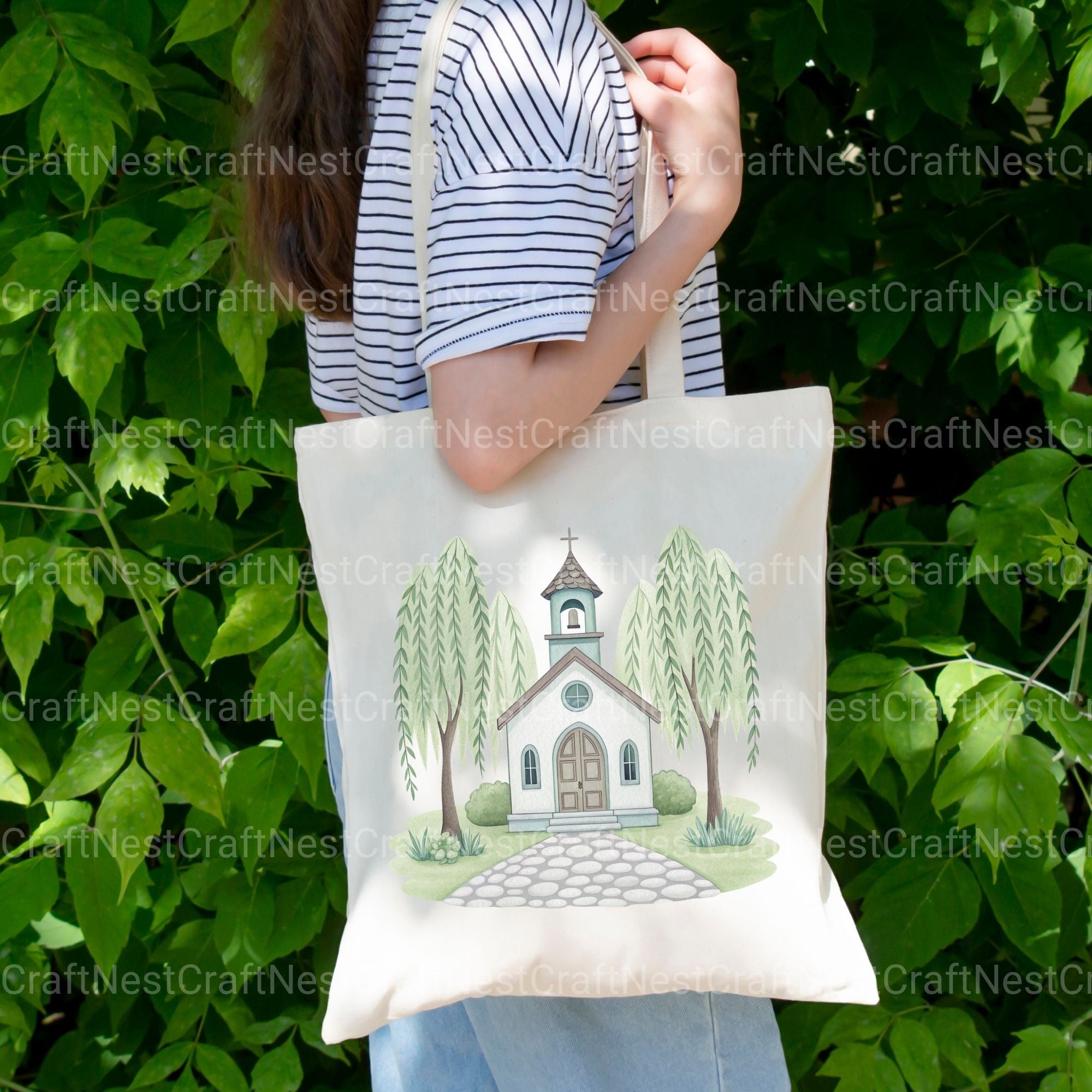 Countryside Churches Clipart Bundle - CraftNest - Digital Crafting and Art