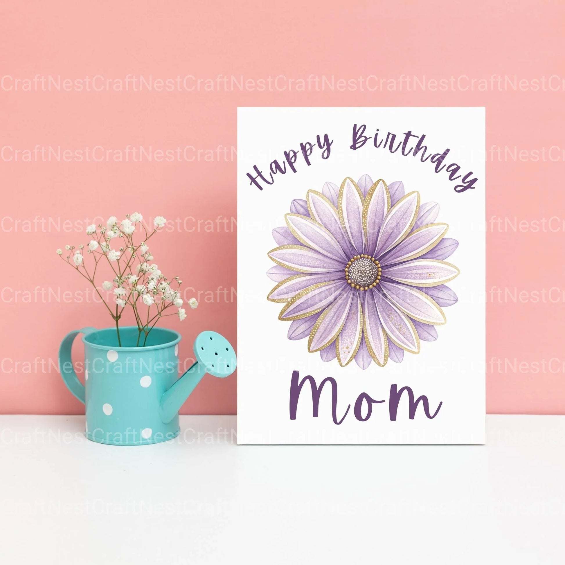 Daisies Glitter Clipart Bundle - CraftNest - Digital Crafting and Art