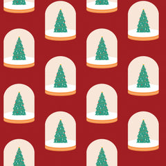 Christmas Green Trees Seamless Digital Paper - CraftNest - Digital Crafting and Art