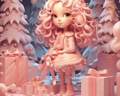 Pink Backdrop Texture Paper - CraftNest - Digital Crafting and Art