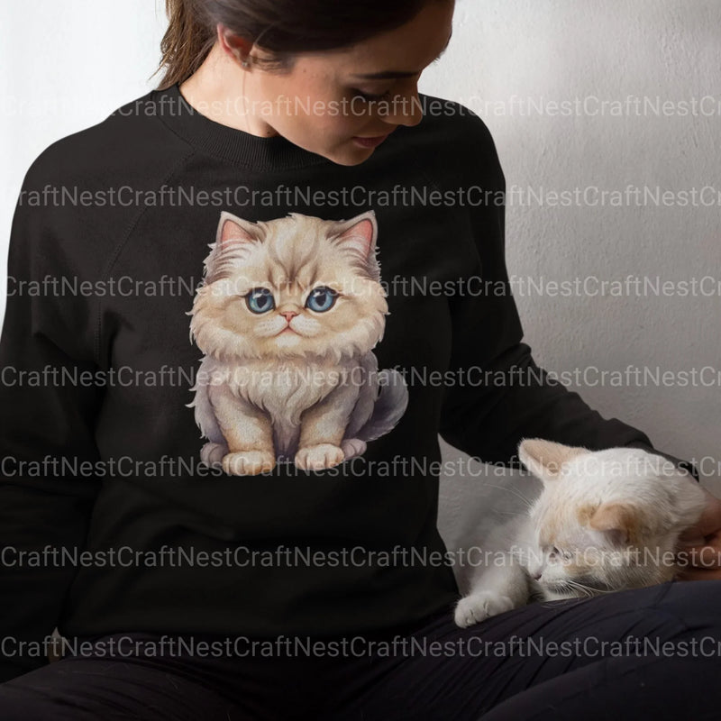 Kittens Clipart Bundle 5 - CraftNest - Digital Crafting and Art