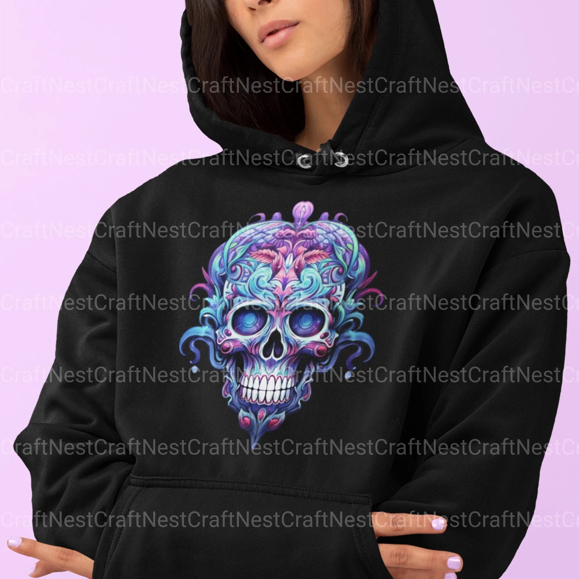 Skulls Ornamental Clipart Bundle - CraftNest - Digital Crafting and Art