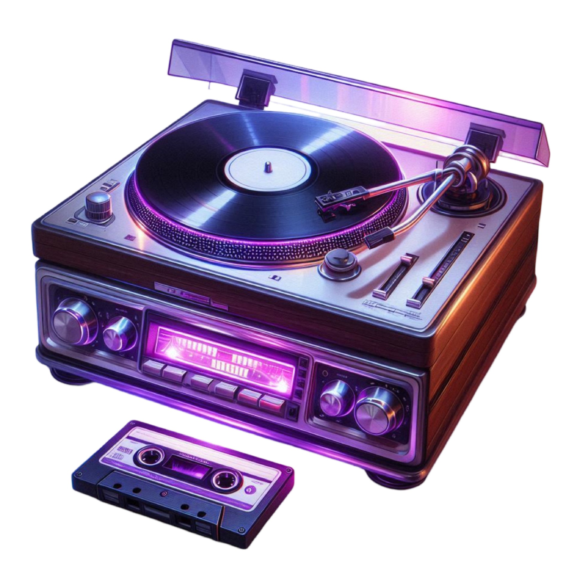 Neon Retro Pink Elements Clipart Bundle 2 - CraftNest - Digital Crafting and Art