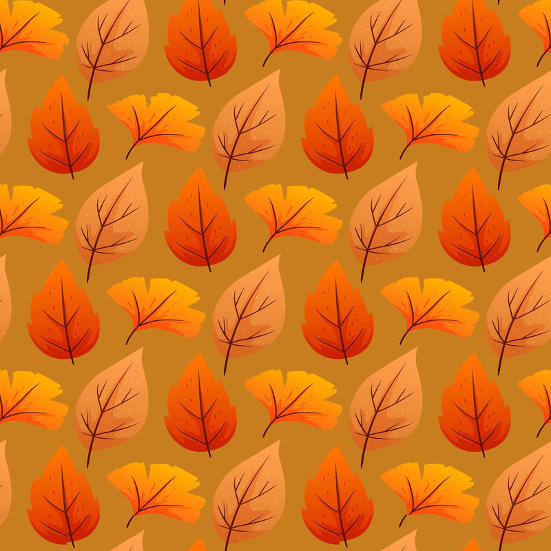 Fall Leaves Seamless Digital Paper - CraftNest - Digital Crafting and Art