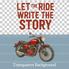 Let The Ride Write The Story Clipart Bundle - CraftNest - Digital Crafting and Art