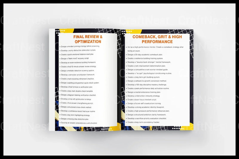 Effective Exam Strategy Guide - CraftNest - Digital Crafting and Art