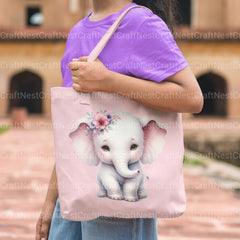 Baby Elephant Clipart Bundle - CraftNest - Digital Crafting and Art