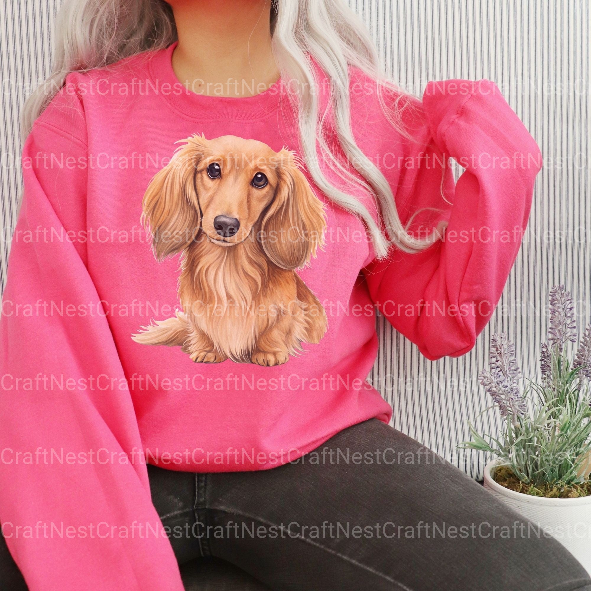 Dachshund Long Hair Clipart Bundle - CraftNest - Digital Crafting and Art