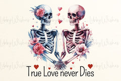 Skeleton Valentine's Day Clipart Bundle 1 - CraftNest - Digital Crafting and Art