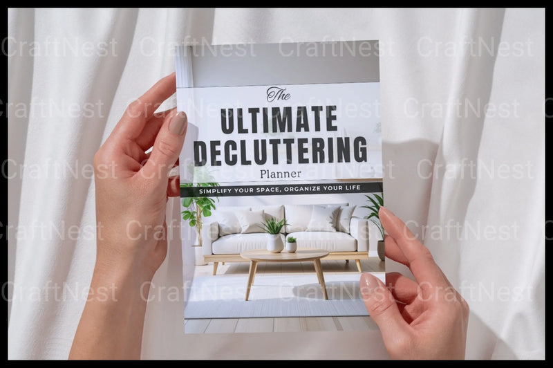 The Ultimate Decluttering Planner - CraftNest - Digital Crafting and Art