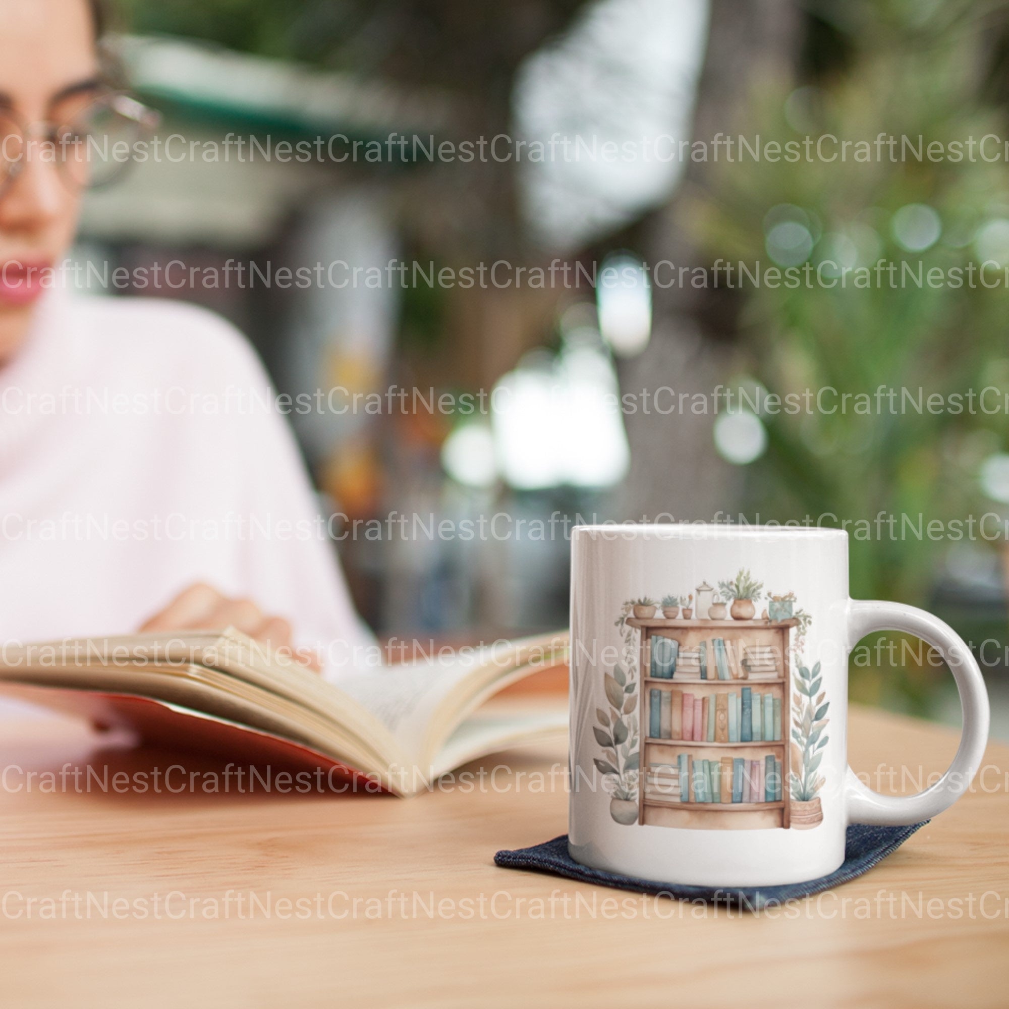 Boho Books Clipart Bundle - CraftNest - Digital Crafting and Art