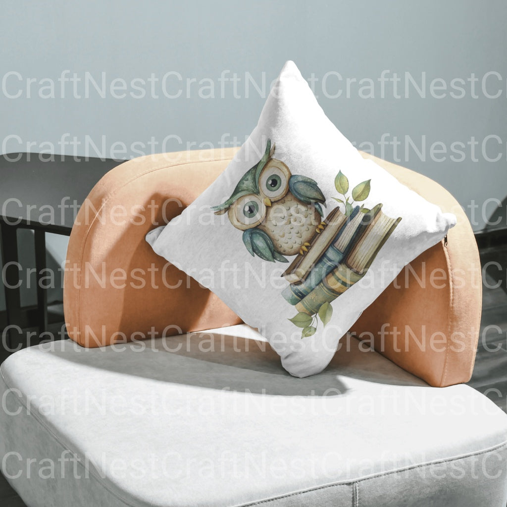 Books And Owls Clipart Bundle - CraftNest - Digital Crafting and Art