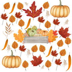 Thanksgiving Seamless Digital Paper 2 - CraftNest - Digital Crafting and Art