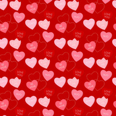 Valentine's Day Seamless Digital Paper - CraftNest - Digital Crafting and Art