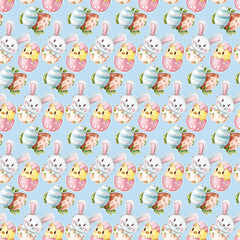 Watercolor Easter Seamless Digital Paper - CraftNest - Digital Crafting and Art