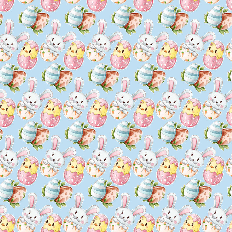 Watercolor Easter Seamless Digital Paper - CraftNest - Digital Crafting and Art