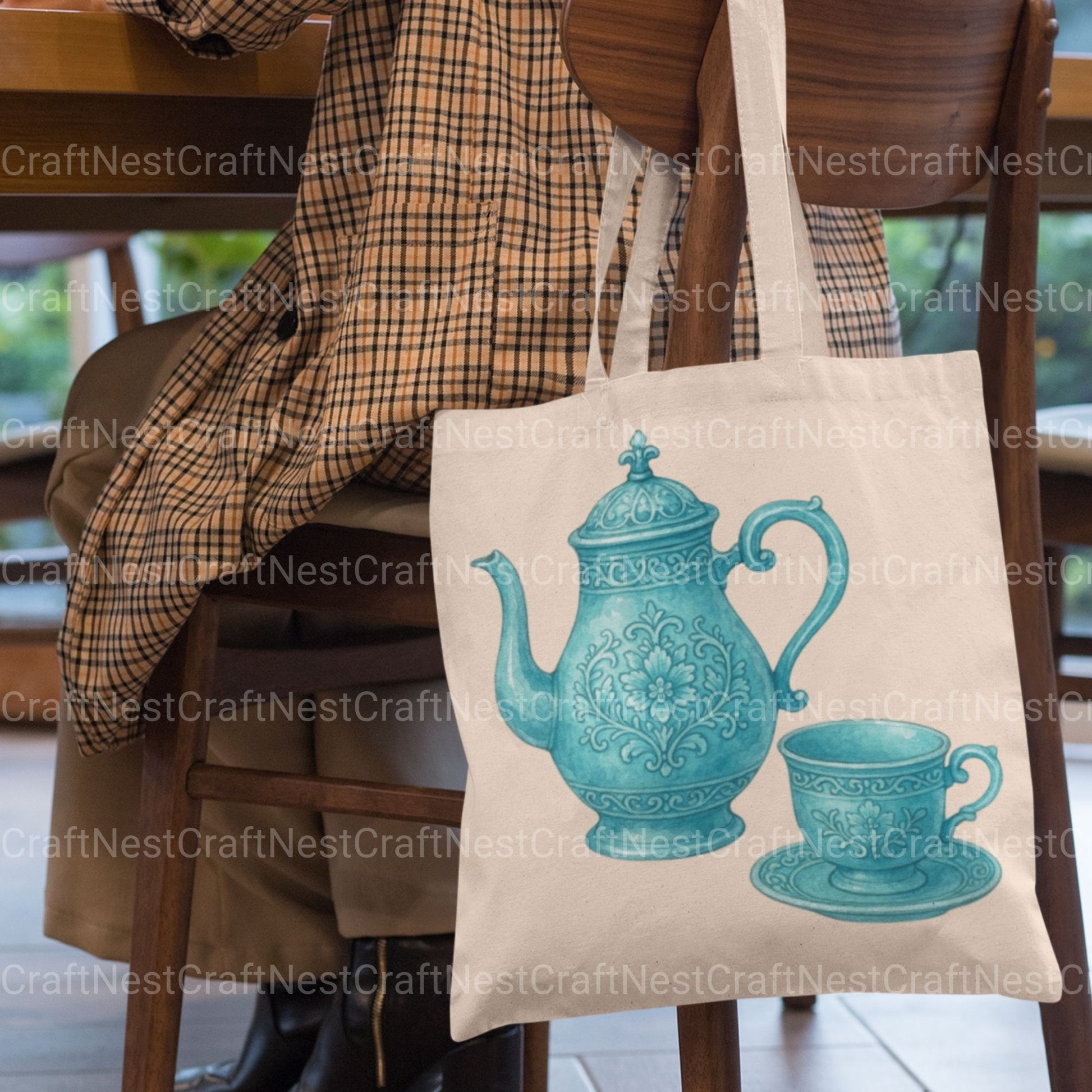 Tea Sets Clipart Bundle - CraftNest - Digital Crafting and Art