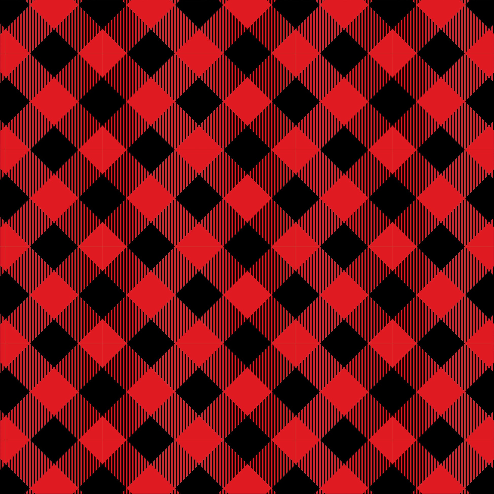 Christmas Cottage Seamless Digital Paper - CraftNest - Digital Crafting and Art