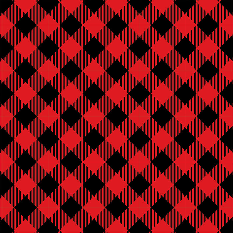 Christmas Cottage Seamless Digital Paper - CraftNest - Digital Crafting and Art