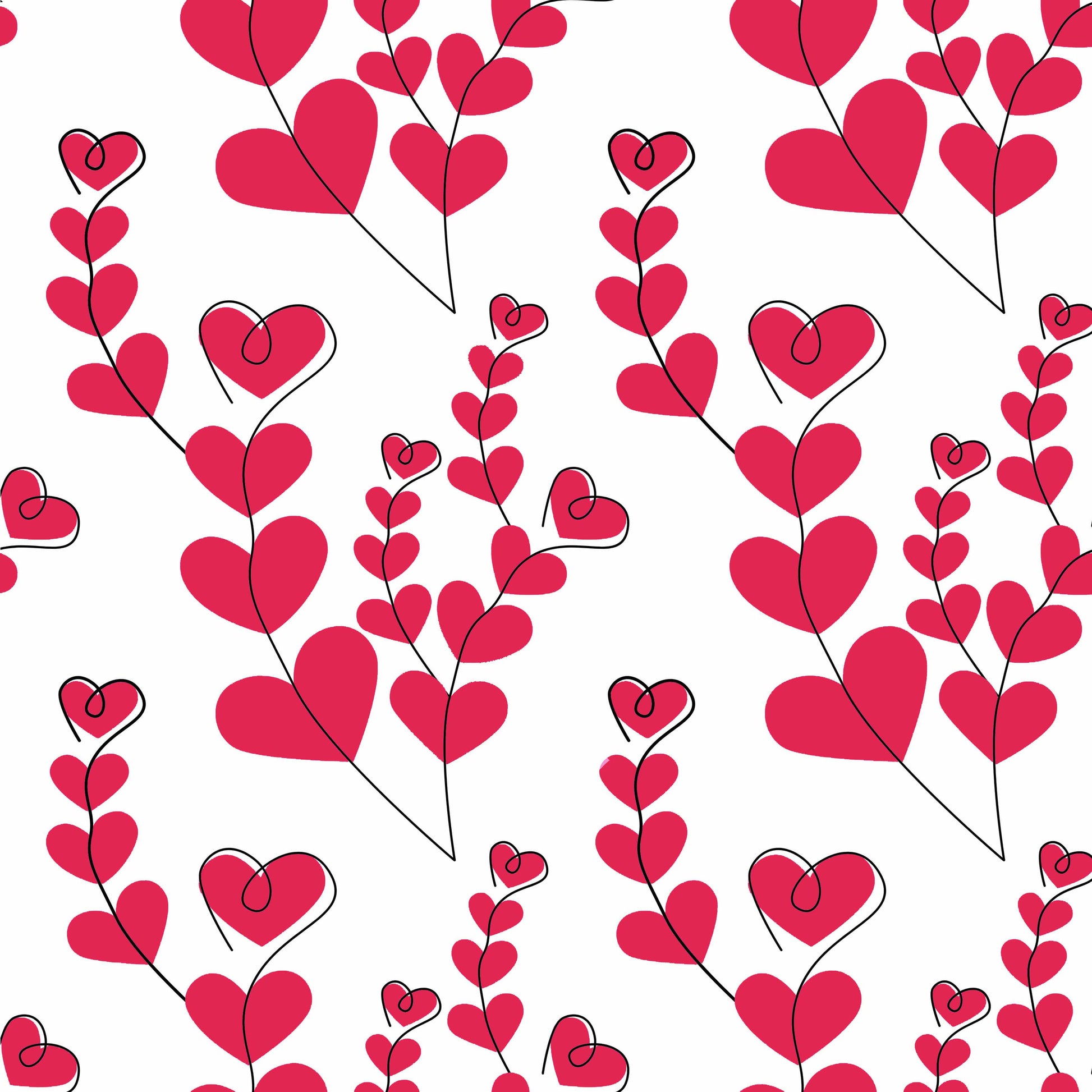 Valentine Seamless Digital Paper 5 - CraftNest - Digital Crafting and Art