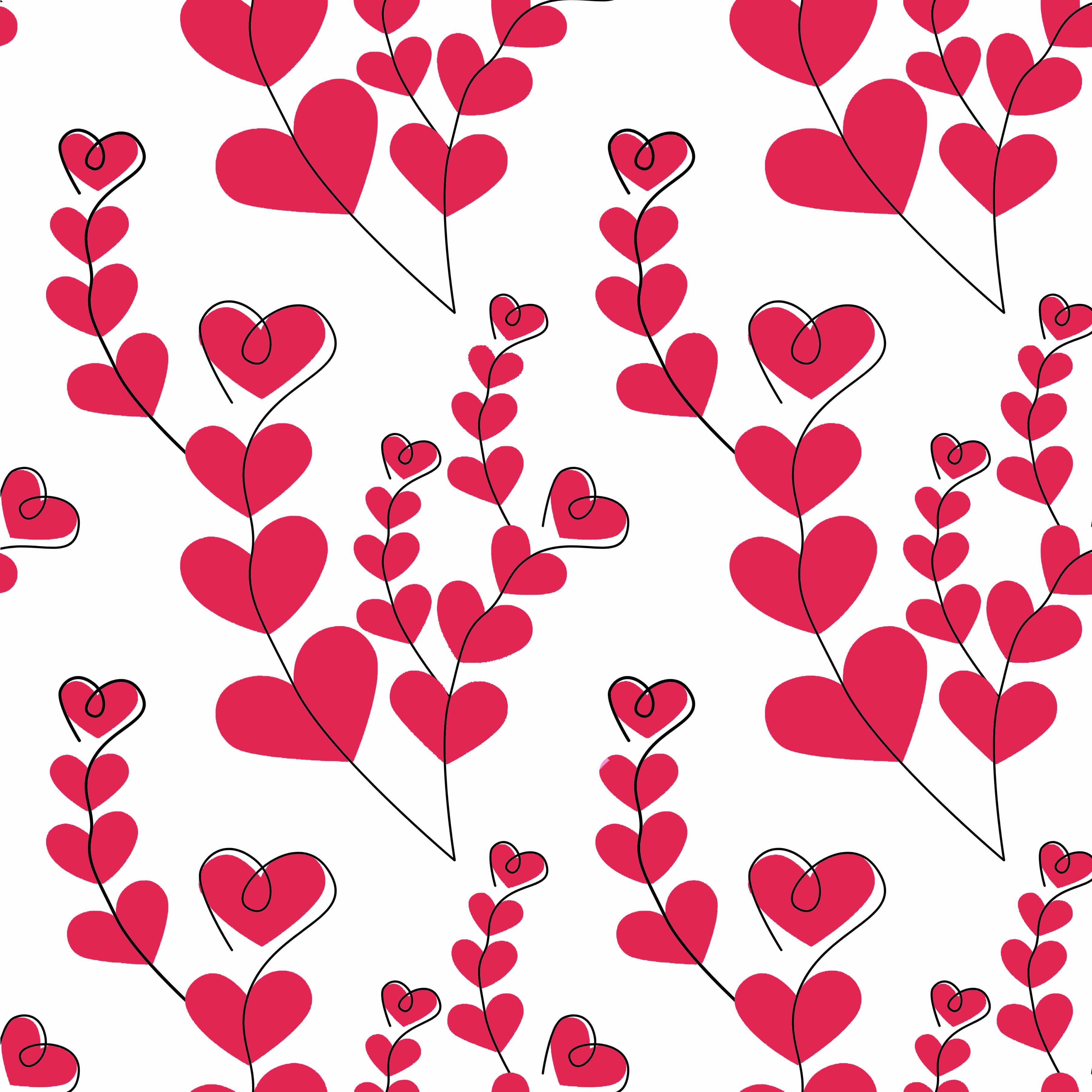 Valentine Seamless Digital Paper 5 - CraftNest - Digital Crafting and Art