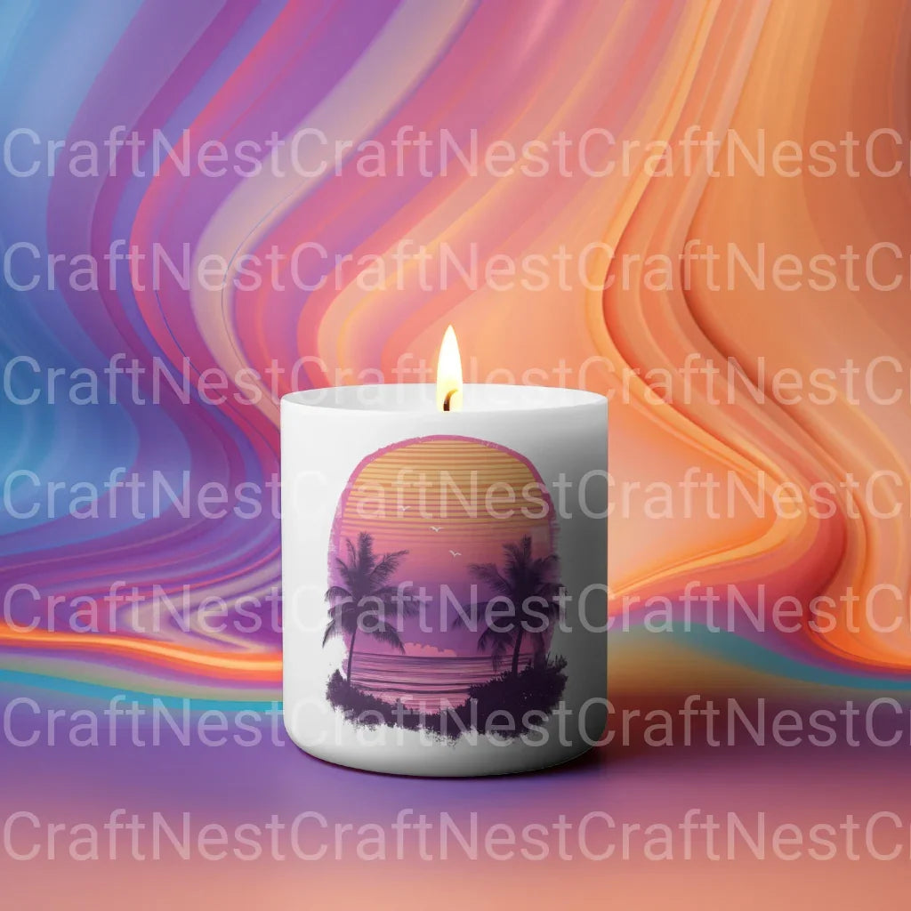 Retro Sunsets Clipart Bundle - CraftNest - Digital Crafting and Art