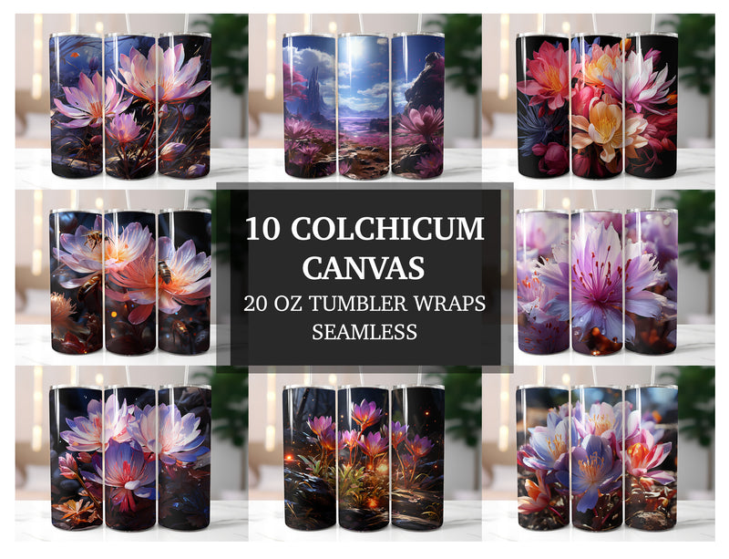 Colchicum Canvas Tumbler Wrap - CraftNest