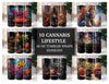 Cannabis Lifestyle Tumbler Wrap