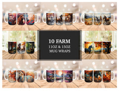 Farm Mug Wrap - CraftNest