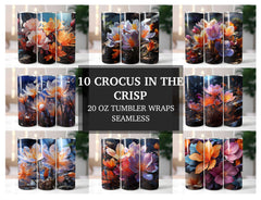 Crocus in the Crisp Tumbler Wrap - CraftNest