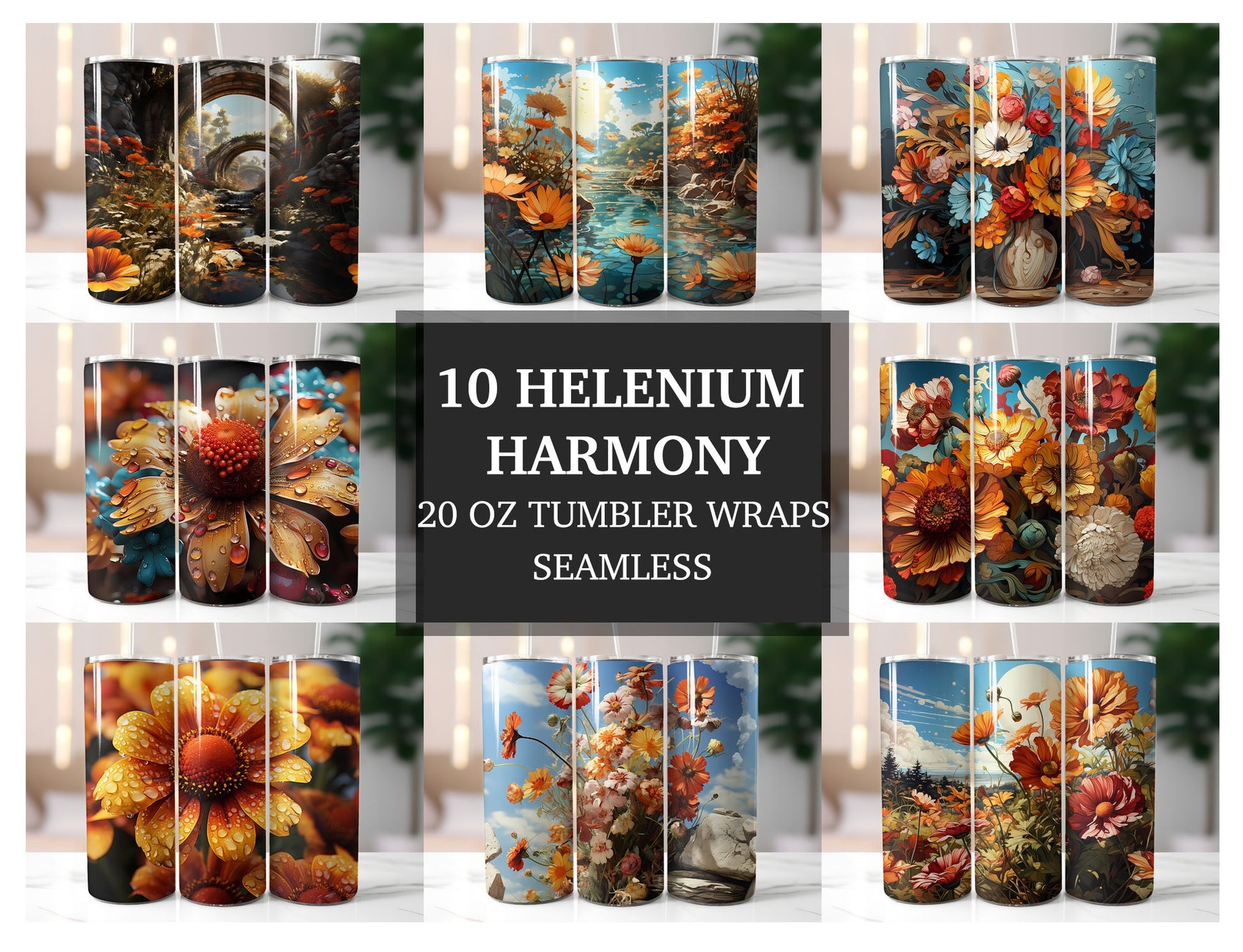 Helenium Harmony Tumbler Wrap - CraftNest