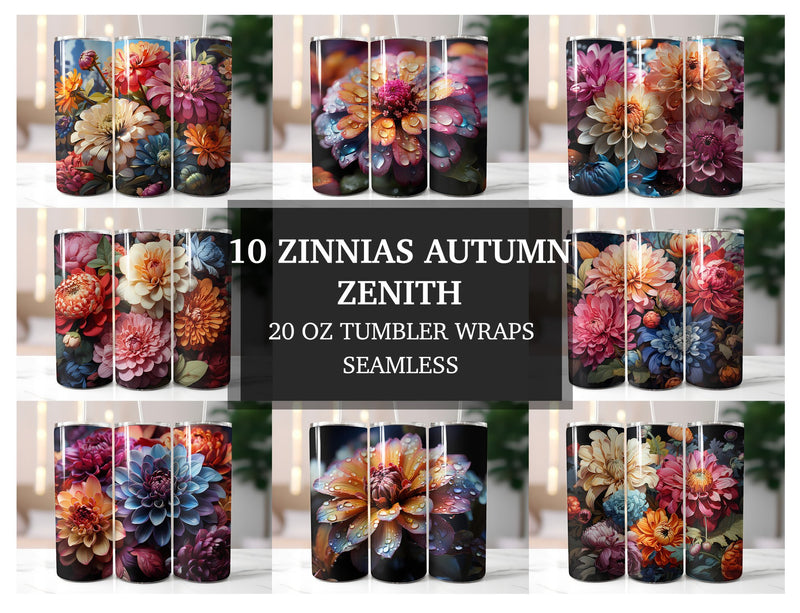 Zinnia's Autumn Zenith Tumbler Wrap - CraftNest