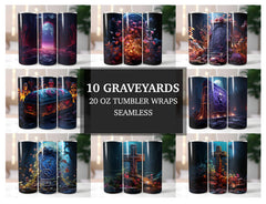 Graveyards Tumbler Wrap - CraftNest