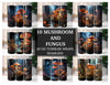 Mushroom and Fungus Designs Tumbler Wrap