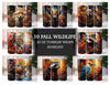 Fall Wildlife Tumbler Wrap