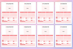 Baby Memory Book: Cherished Keepsake for New Parents - CraftNest - Digital Crafting and Art